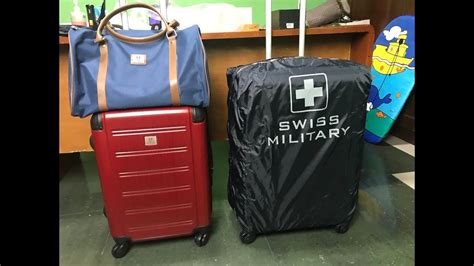 swiss military luggage review.